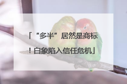 “多半”居然是商标！白象陷入信任危机