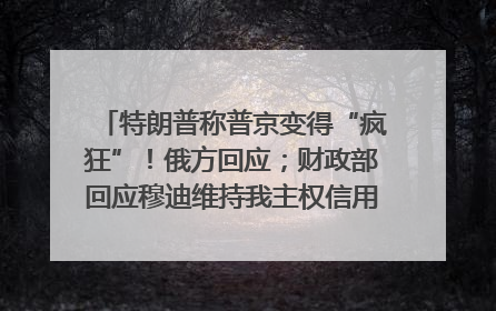 特朗普称普京变得“疯狂”！俄方回应；财政部回应穆迪维持我主权信用评级；小米辟谣“定制芯片”；不听人类指挥，OpenAI模型拒关闭丨每经早参