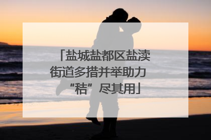 盐城盐都区盐渎街道多措并举助力“秸”尽其用