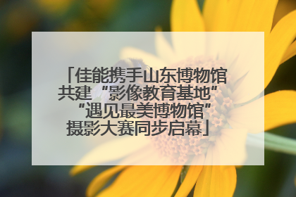佳能携手山东博物馆共建“影像教育基地” “遇见最美博物馆”摄影大赛同步启幕