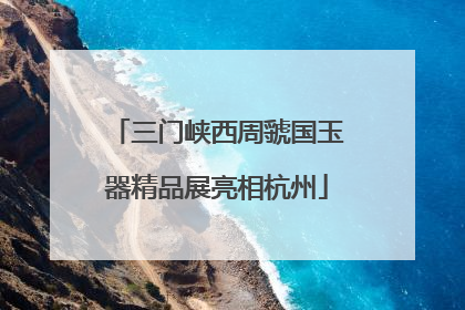 三门峡西周虢国玉器精品展亮相杭州