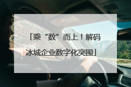 乘“数”而上！解码冰城企业数字化突围