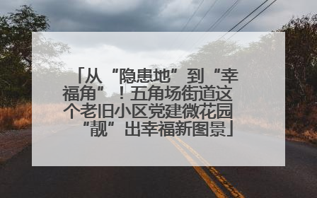 从“隐患地”到“幸福角”！五角场街道这个老旧小区党建微花园“靓”出幸福新图景