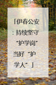 伊春公安：持续坚守“护学岗” 当好“护学人”