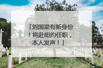 刘国梁有新身份！将赴纽约任职，本人发声！
