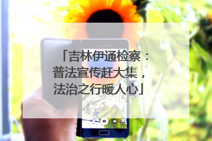 吉林伊通检察：普法宣传赶大集，法治之行暖人心