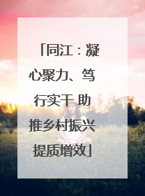 同江：凝心聚力、笃行实干 助推乡村振兴提质增效