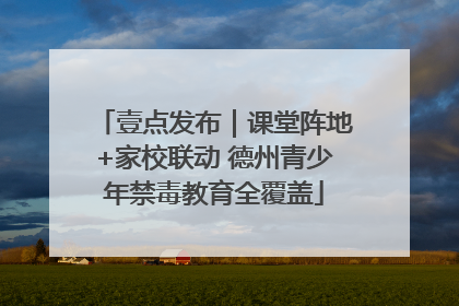 壹点发布｜课堂阵地+家校联动 德州青少年禁毒教育全覆盖