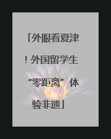 外眼看夏津！外国留学生“零距离”体验非遗