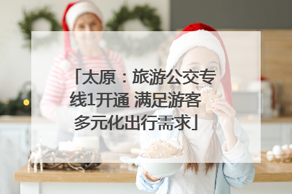 太原：旅游公交专线1开通 满足游客多元化出行需求