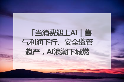 当消费遇上AI｜售气利润下行、安全监管趋严，AI浪潮下城燃企业如何破局