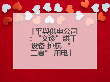 平舆供电公司：“义诊”烘干设备 护航 “三夏” 用电