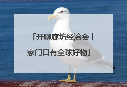 开聊廊坊经洽会丨家门口有全球好物
