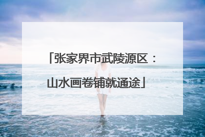 张家界市武陵源区：山水画卷铺就通途
