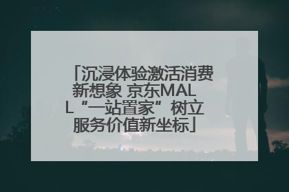 沉浸体验激活消费新想象 京东MALL“一站置家”树立服务价值新坐标