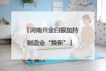 河南真金白银加持制造业“焕新”