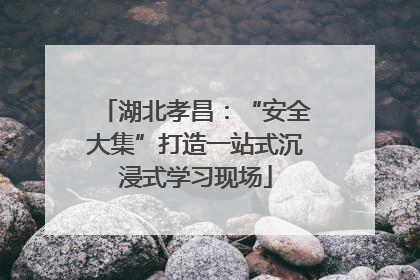 湖北孝昌：“安全大集”打造一站式沉浸式学习现场