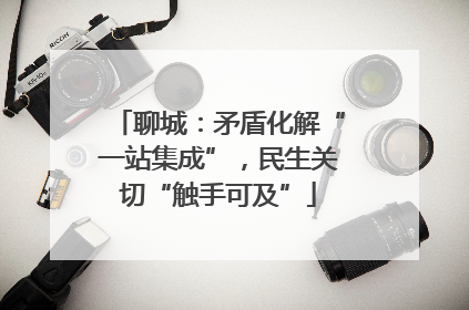 聊城：矛盾化解“一站集成”，民生关切“触手可及”
