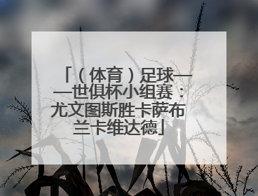 （体育）足球——世俱杯小组赛：尤文图斯胜卡萨布兰卡维达德