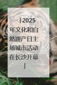 2025年文化和自然遗产日主场城市活动在长沙开幕