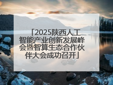 2025陕西人工智能产业创新发展峰会暨智算生态合作伙伴大会成功召开