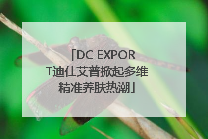 DC EXPORT迪仕艾普掀起多维精准养肤热潮